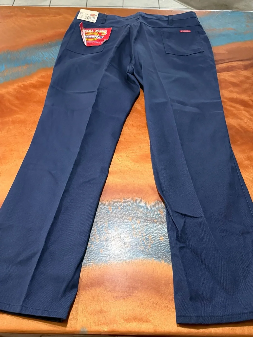 Vintage Deadstock Dickies Twill Jeans Navy 40x32 New NOS 90s y2k workwear